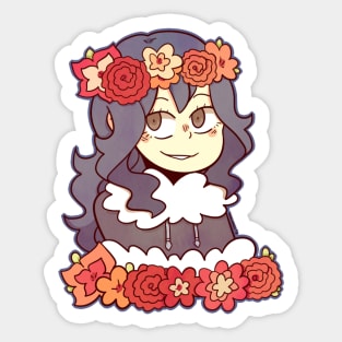 Juvia Flower Crown sticker Sticker